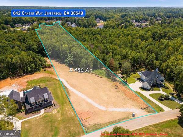 5.46 Acres of Residential Land for Sale in Jefferson, Georgia