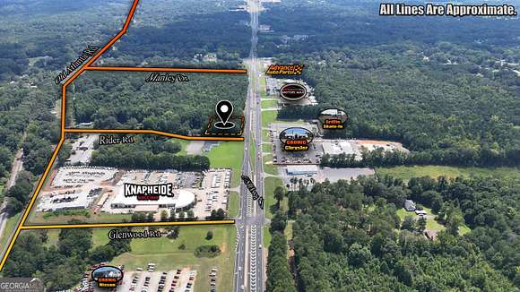 1.08 Acres of Commercial Land for Sale in Griffin, Georgia