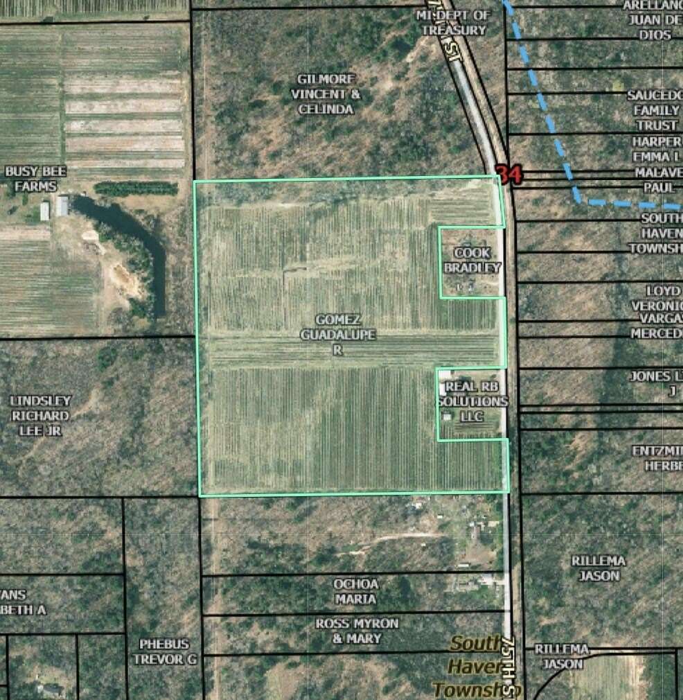 35.2 Acres of Land for Sale in South Haven, Michigan