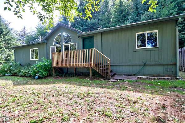 14.8 Acres of Land with Home for Sale in Seal Rock, Oregon