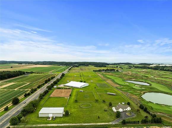 27.9 Acres of Agricultural Land with Home for Sale in Riverhead, New York