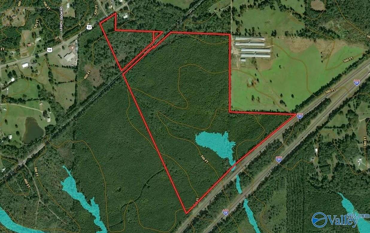 110 Acres of Recreational Land for Sale in Ashville, Alabama