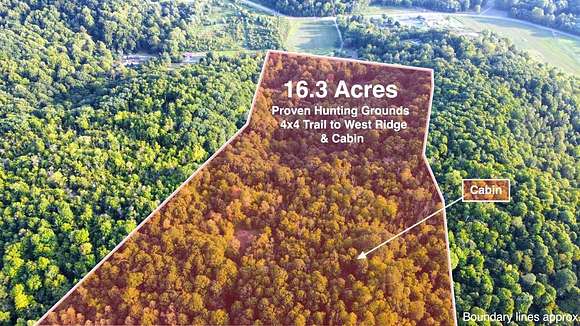 16.3 Acres of Recreational Land for Sale in Cheshire, Ohio