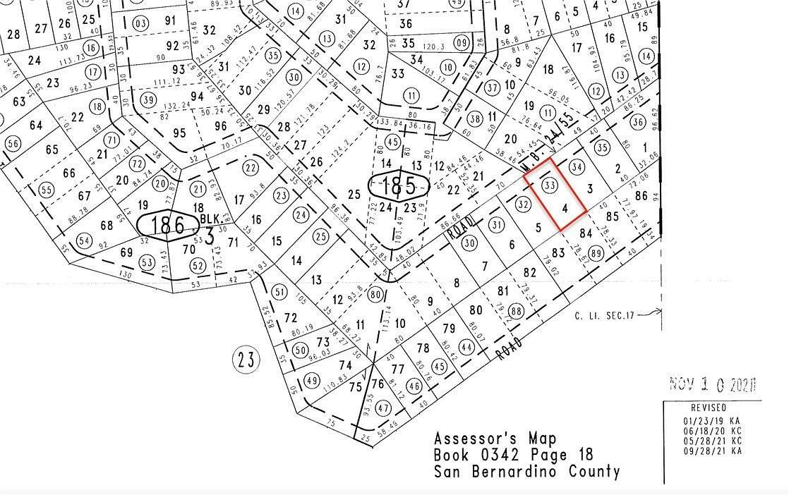 0.073 Acres of Land for Sale in Cedarpines Park, California