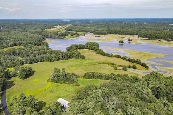 28 Acres of Agricultural Land with Home for Sale in Woolwich, Maine