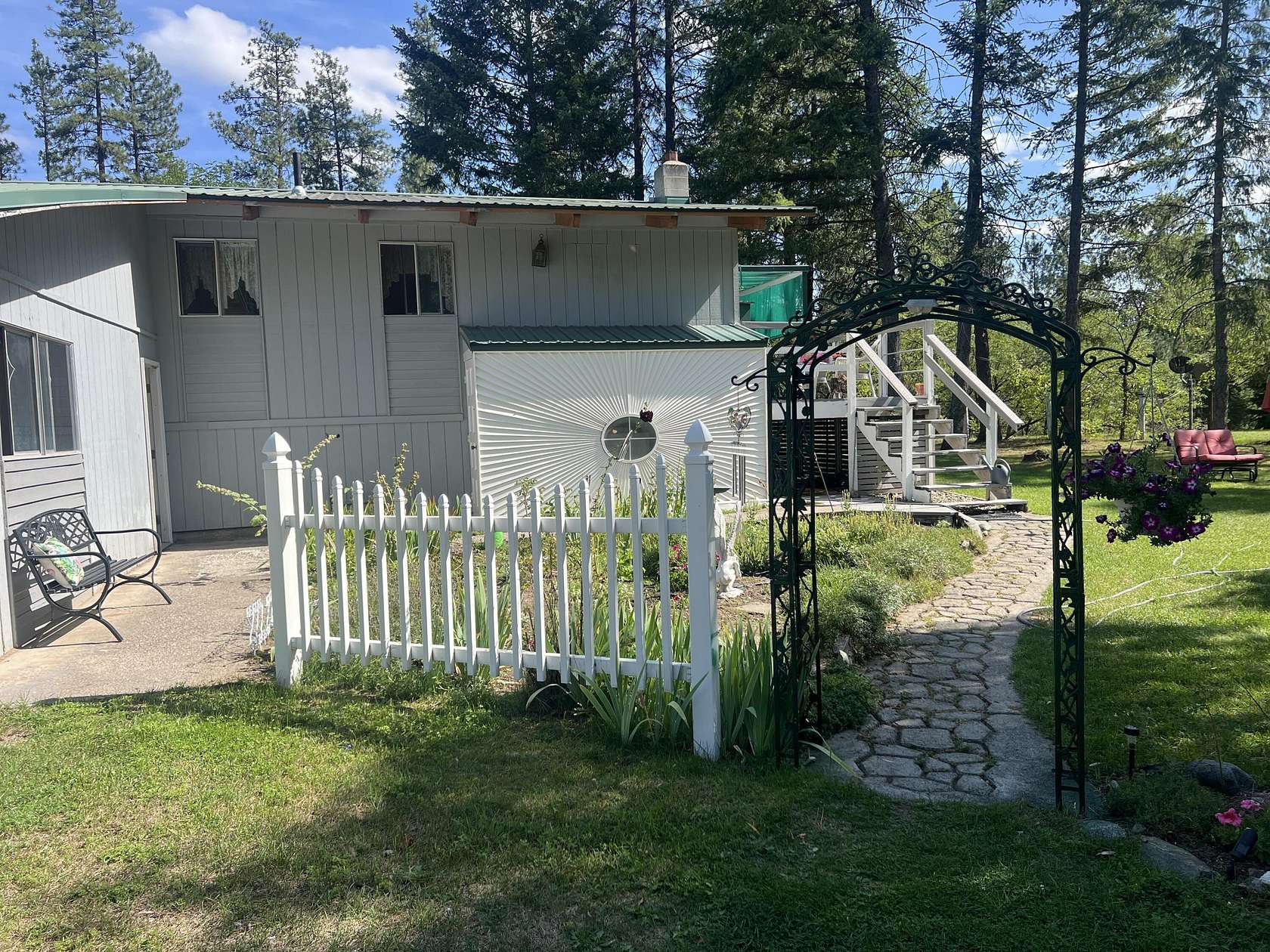 20 Acres of Recreational Land with Home for Sale in Laurier, Washington
