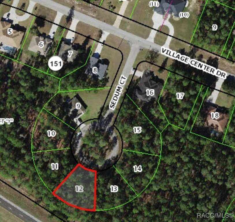 0.28 Acres of Residential Land for Sale in Homosassa, Florida