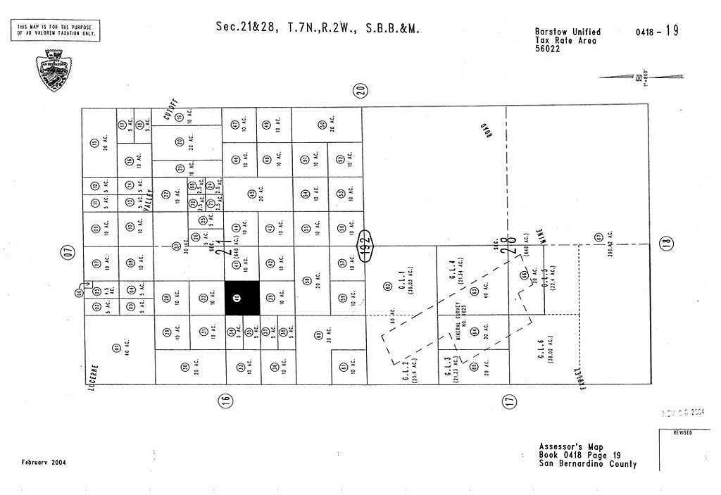 10 Acres of Land for Sale in Apple Valley, California