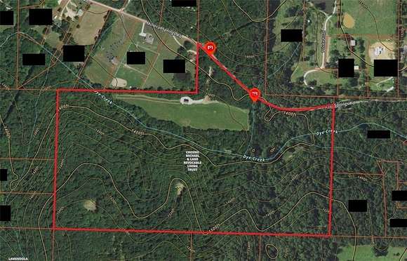 80.64 Acres of Recreational Land for Sale in West Fork, Arkansas