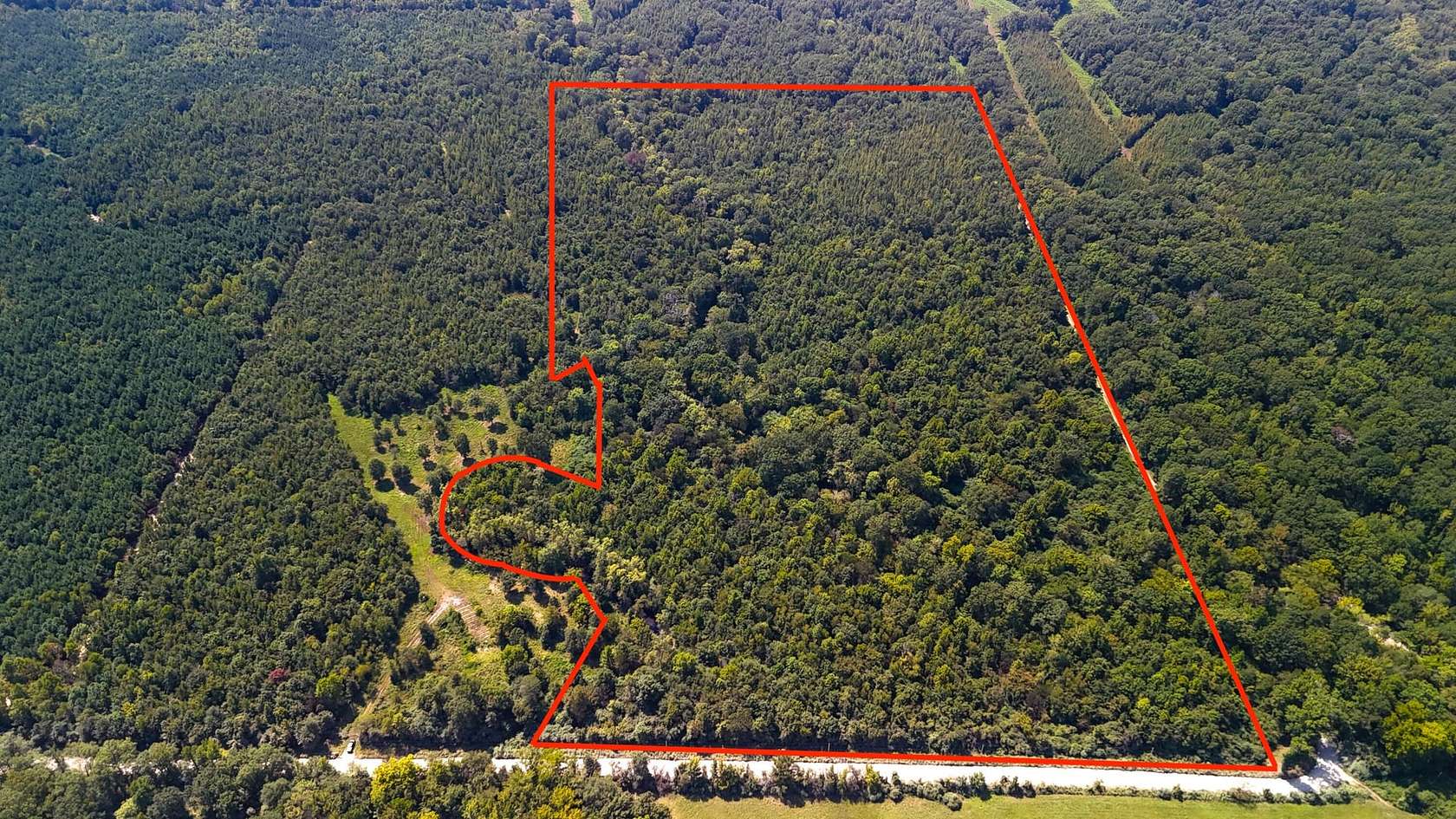 55.55 Acres of Recreational Land for Sale in Benton, Arkansas