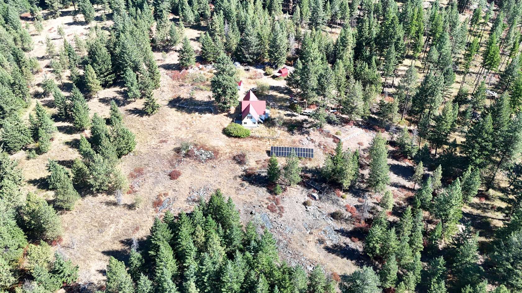 159 Acres of Recreational Land with Home for Sale in Curlew, Washington