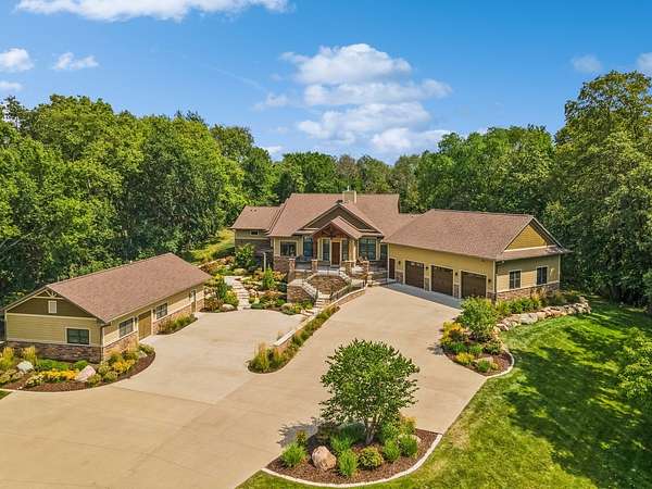 6 Acres of Residential Land with Home for Sale in Adel, Iowa