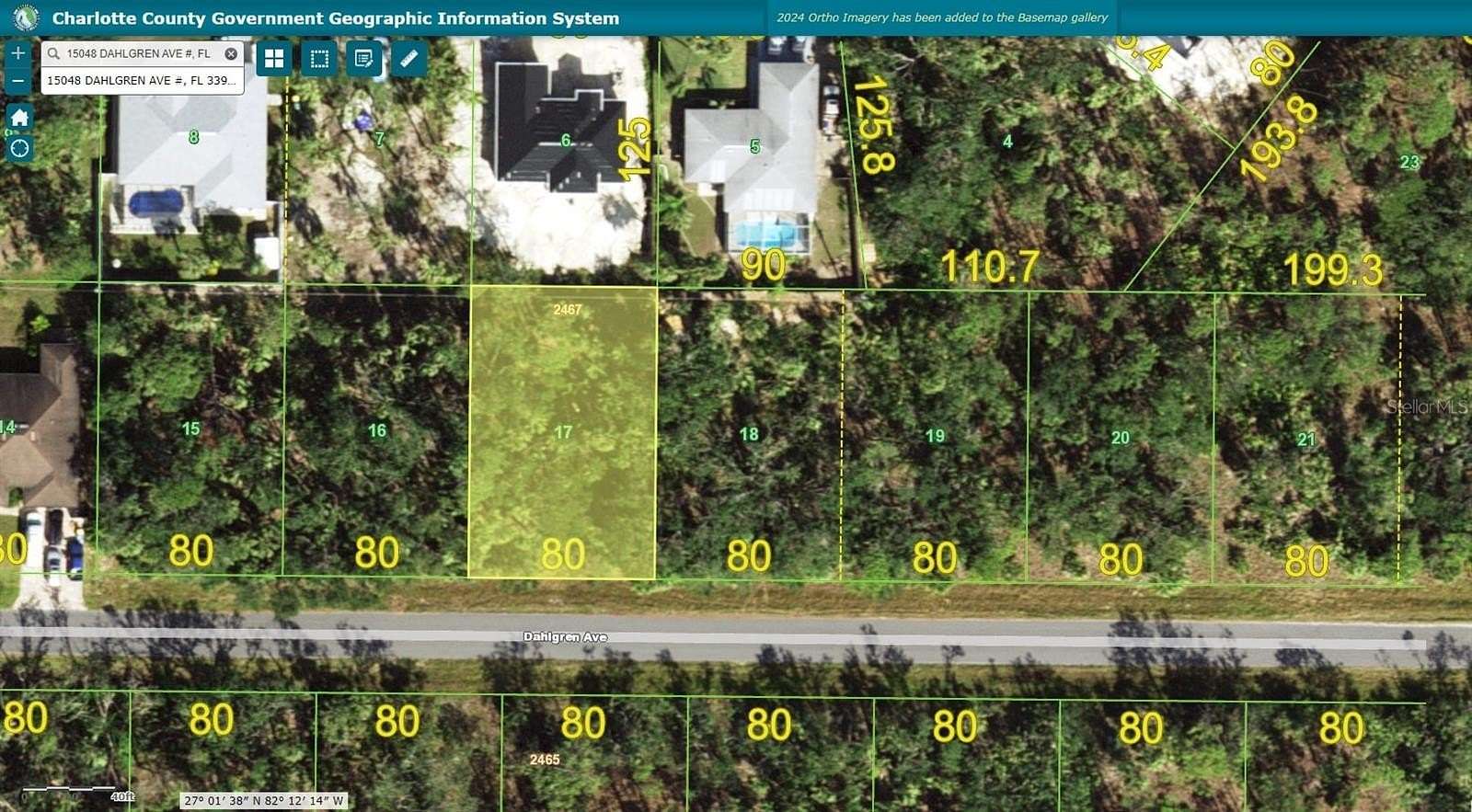 0.23 Acres of Land for Sale in Port Charlotte, Florida