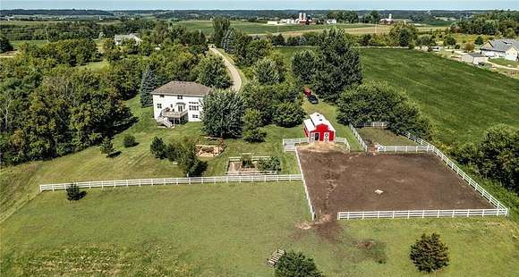 11.99 Acres of Land with Home for Sale in Oak Grove Town, Wisconsin