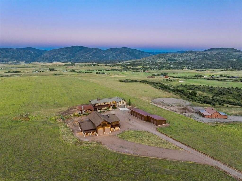 35.39 Acres of Agricultural Land with Home for Sale in Steamboat Springs, Colorado