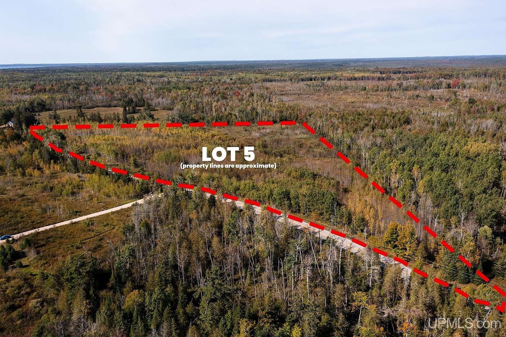 16.86 Acres of Land for Sale in Rapid River, Michigan