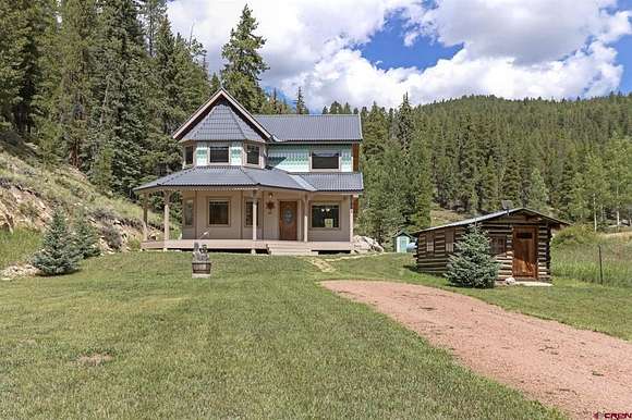 4.59 Acres of Residential Land with Home for Sale in Pitkin, Colorado