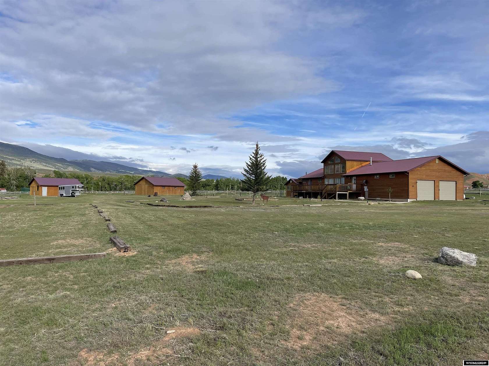 2.2 Acres of Residential Land with Home for Sale in Dubois, Wyoming