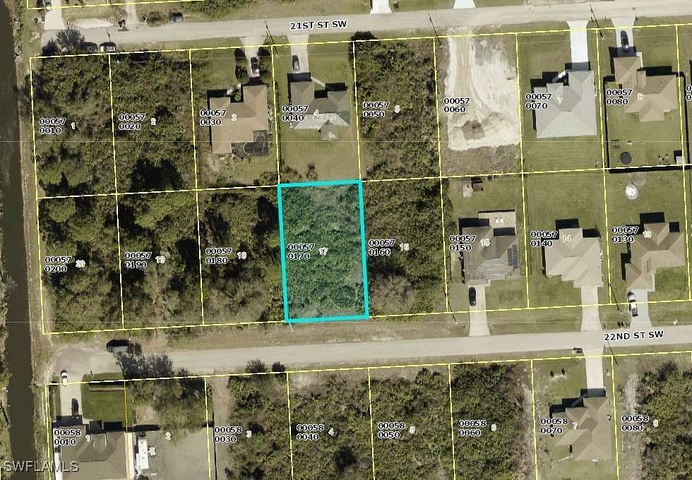 0.244 Acres of Residential Land for Sale in Lehigh Acres, Florida