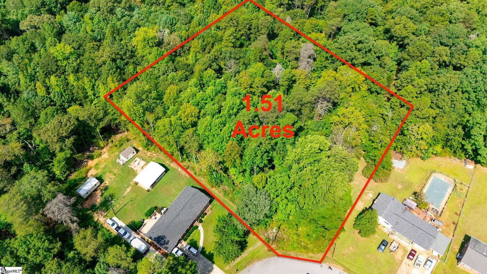 1.51 Acres of Residential Land for Sale in Greenville, South Carolina