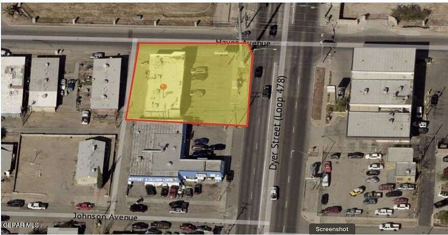 0.26 Acres of Commercial Land for Sale in El Paso, Texas