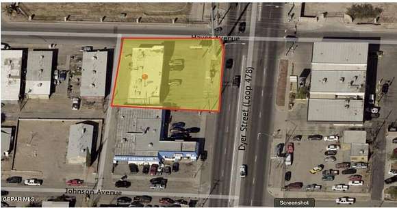 0.26 Acres of Commercial Land for Sale in El Paso, Texas