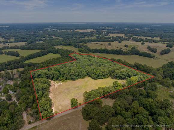 20.8 Acres of Agricultural Land with Home for Sale in Cookville, Texas