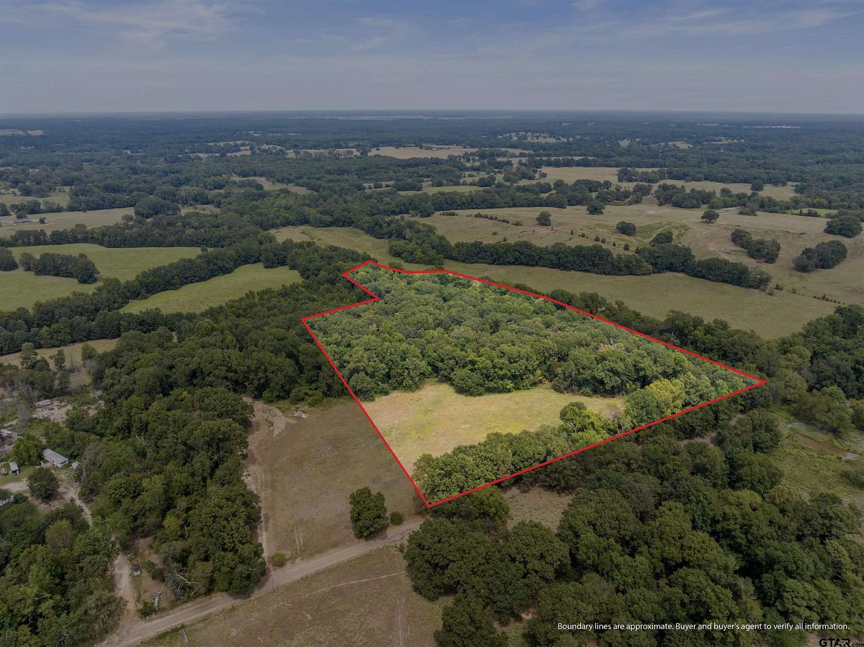 15.8 Acres of Agricultural Land for Sale in Cookville, Texas