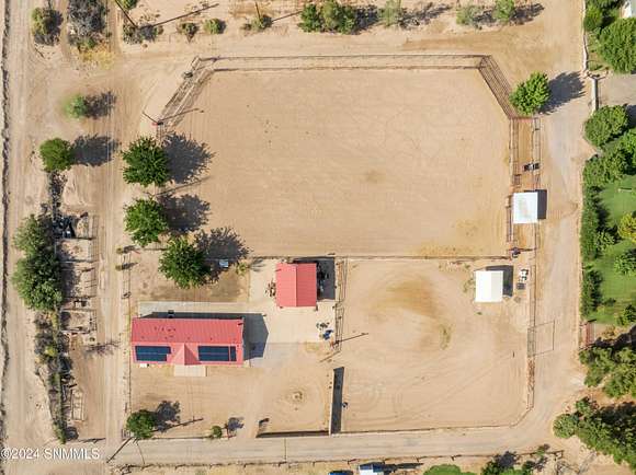 2 Acres of Residential Land with Home for Sale in Radium Springs, New Mexico