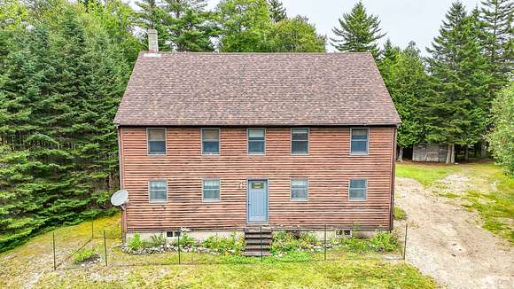 5.19 Acres of Residential Land with Home for Sale in Marshfield, Maine