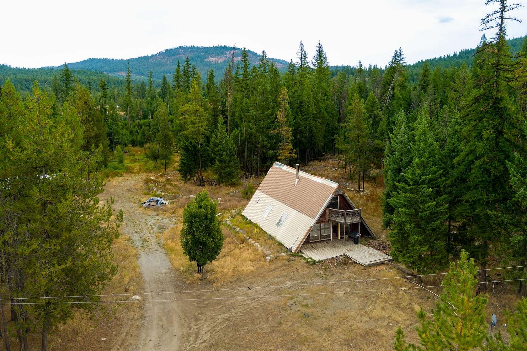 14.3 Acres of Recreational Land with Home for Sale in Colville, Washington