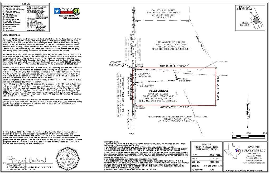 11 Acres of Mixed-Use Land for Sale in Greenville, Texas