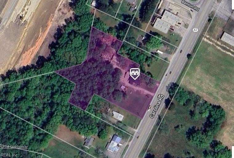 3.52 Acres of Improved Commercial Land for Sale in Suffolk, Virginia