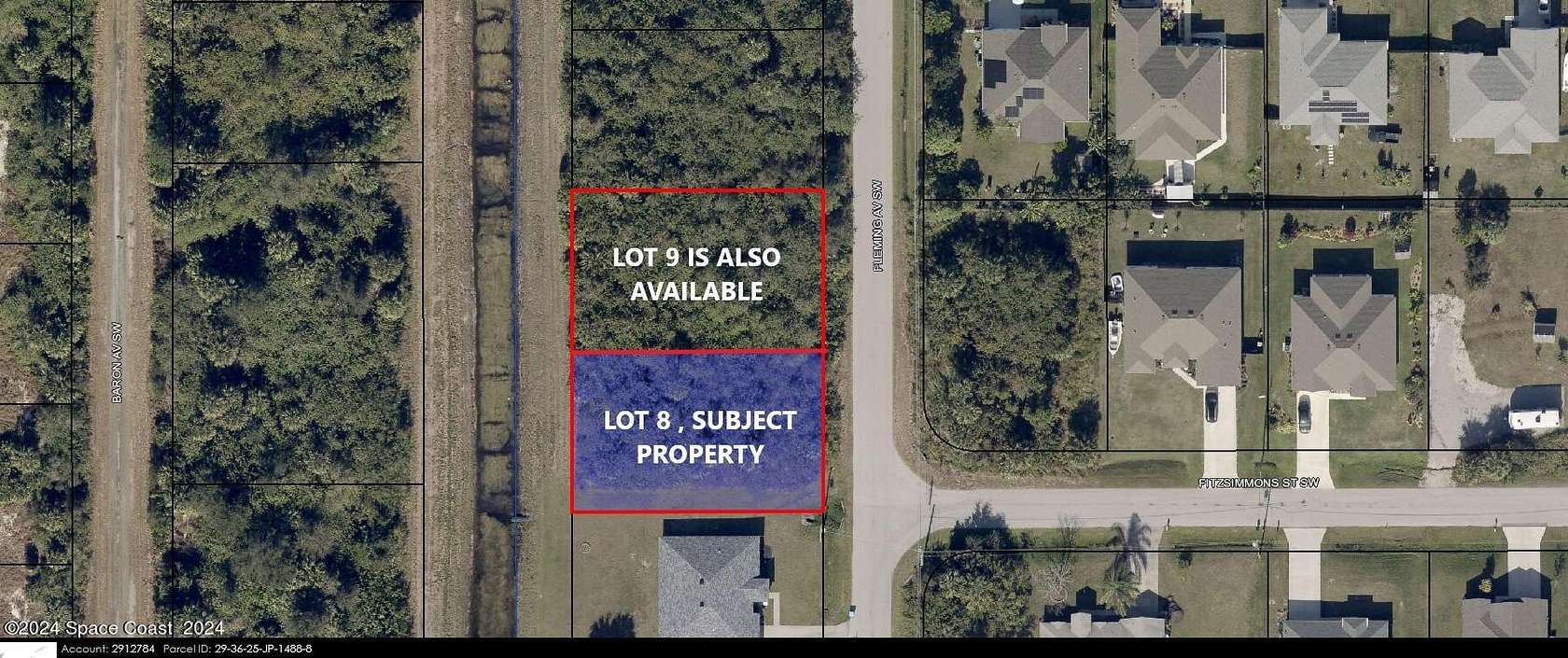 0.23 Acres of Land for Sale in Palm Bay, Florida