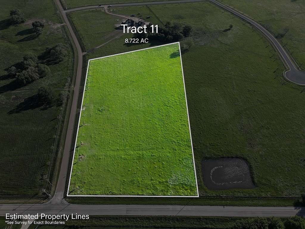 8.722 Acres of Land for Sale in Round Top, Texas