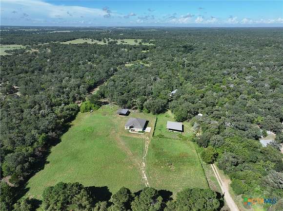 10 Acres of Residential Land with Home for Sale in Lexington, Texas