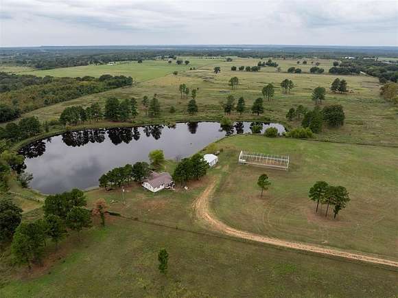 12.36 Acres of Recreational Land with Home for Sale in Okemah, Oklahoma