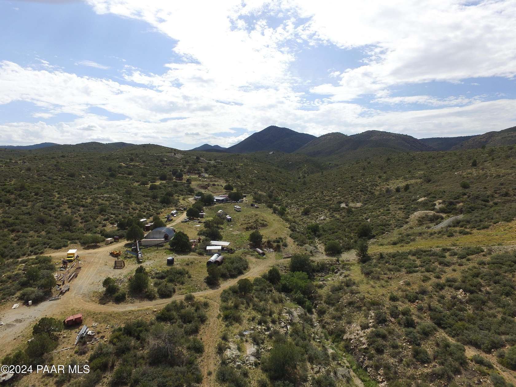 33.36 Acres of Recreational Land with Home for Sale in Dewey-Humboldt, Arizona