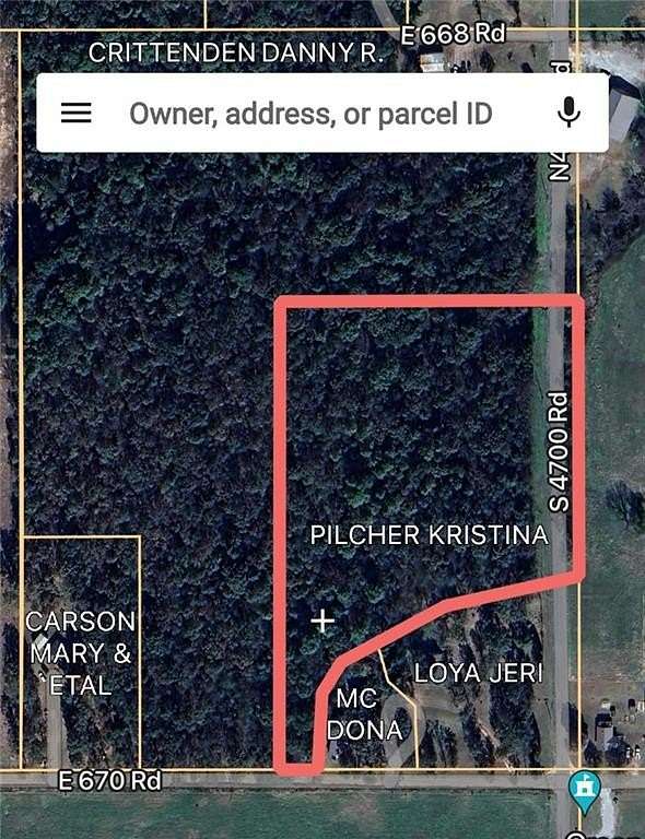 7.19 Acres of Residential Land for Sale in Westville, Oklahoma