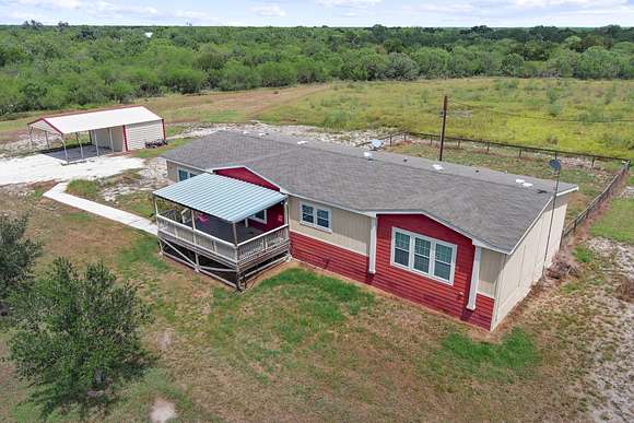 19 Acres of Land with Home for Sale in George West, Texas