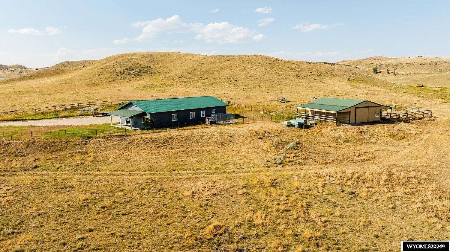 42.32 Acres of Land with Home for Sale in Buffalo, Wyoming