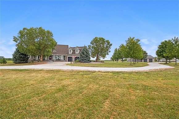 19 Acres of Land with Home for Sale in Louisburg, Kansas