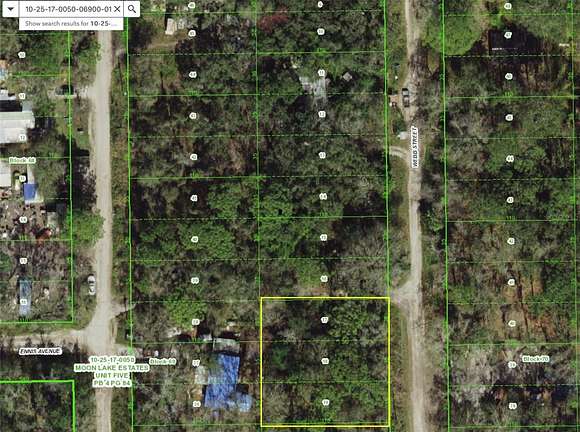 0.27 Acres of Residential Land for Sale in New Port Richey, Florida