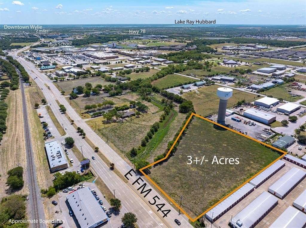 3.06 Acres of Commercial Land for Sale in Wylie, Texas