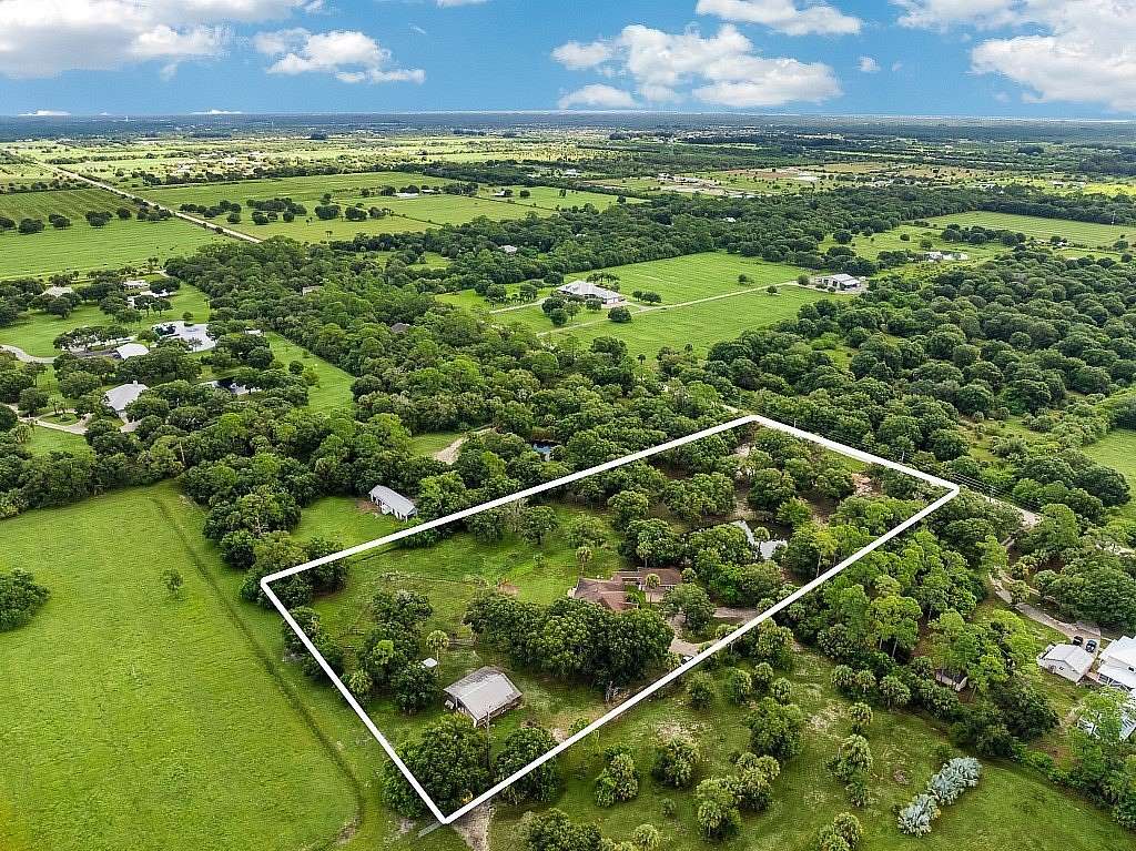 4.61 Acres of Residential Land with Home for Sale in Vero Beach, Florida