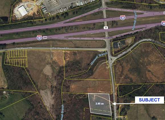 2.85 Acres of Commercial Land for Sale in Baxter, Tennessee