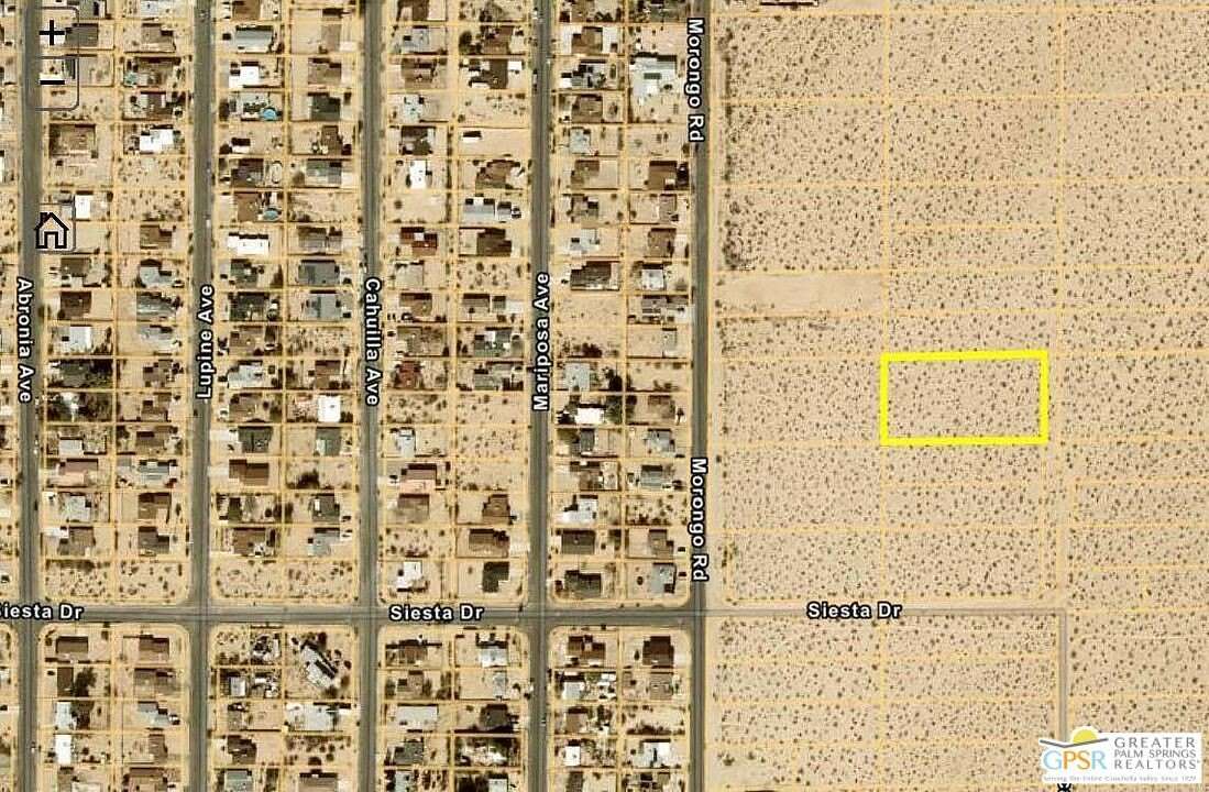 1.25 Acres of Land for Sale in Twentynine Palms, California