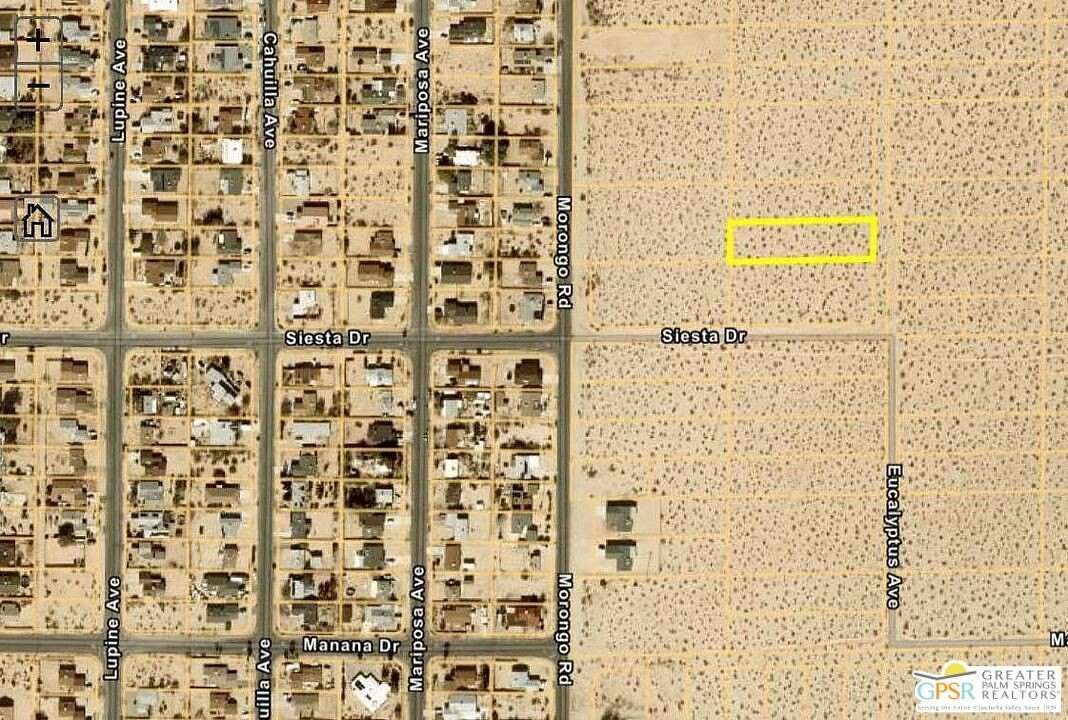 0.625 Acres of Land for Sale in Twentynine Palms, California