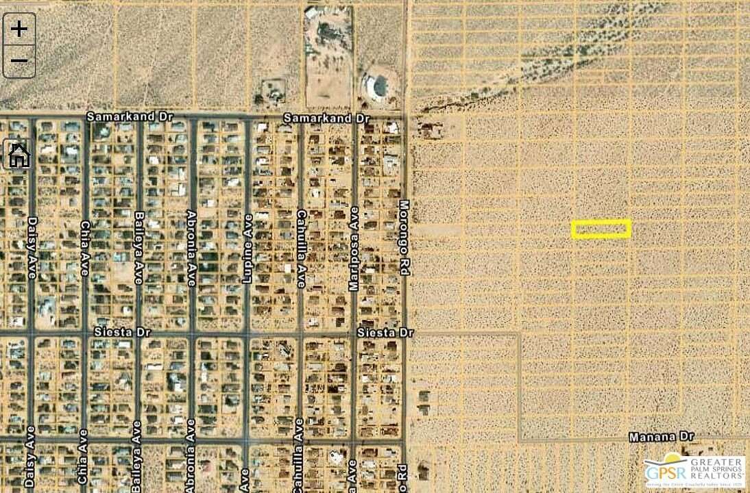 0.625 Acres of Land for Sale in Twentynine Palms, California