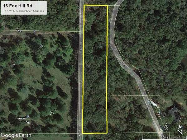 1.25 Acres of Residential Land for Sale in Greenbrier, Arkansas